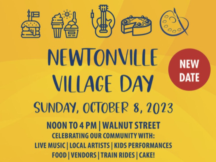 Newtonville Village Day, *rescheduled* to Oct. 8 Fig City News